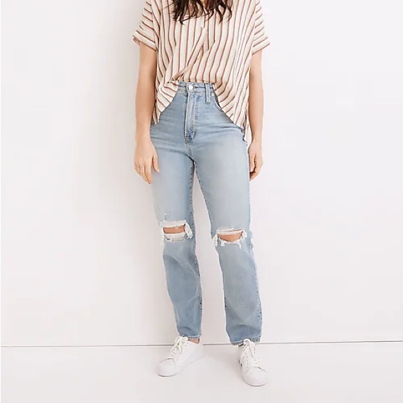 Madewell Denim - NWT Madewell Curvy Perfect Vintage Jean in Danby Wash - Size 24
